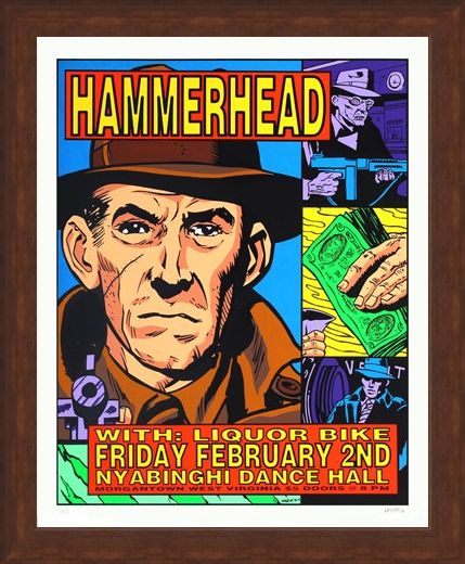 Framed Framed Hammerhead - Frank Kozik