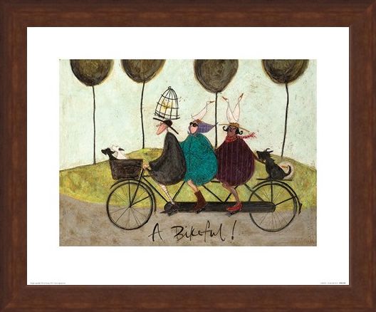 Framed Framed A Bikeful! - Sam Toft