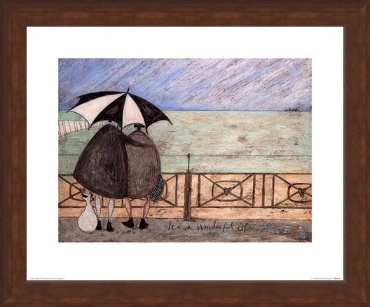 Framed Framed It's A Wonderful Life - Sam Toft