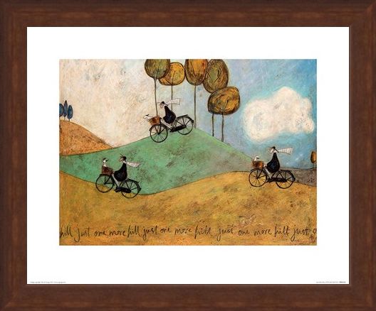 Framed Framed Just One More Hill - Sam Toft