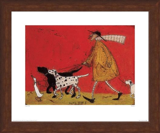 Framed Framed Walkies - Sam Toft