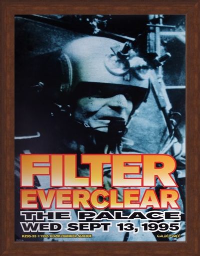 Framed Framed Filter supported by Everclear - Frank Kozik