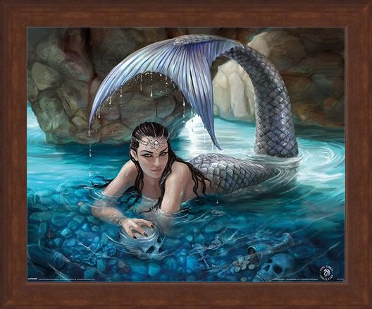 Framed Framed Hidden Depths - Anne Stokes