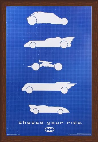 Framed Framed Choose Your Ride - Batman