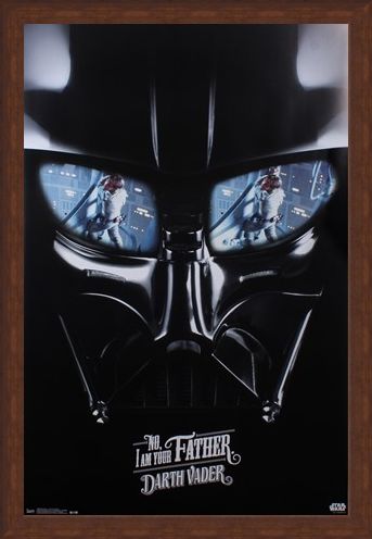 Framed Framed Darth Vader - I Am Your Father - Star Wars
