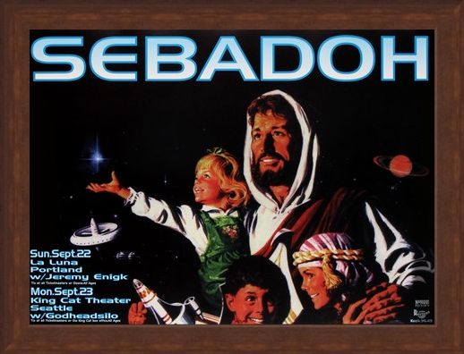 Framed Framed Sebadoh - Frank Kozik