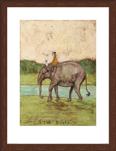 Framed Framed Two Riders - Sam Toft
