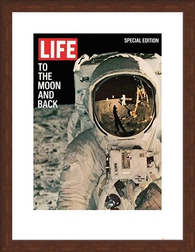 Framed Framed Life Cover - To the Moon and Back - Time Life