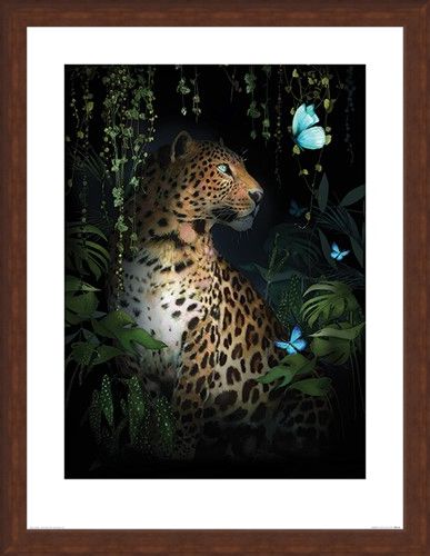 Framed Framed Leopard - Summer Thornton