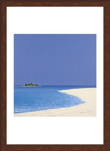 Framed Framed Island in the Sun I - Werner Eick
