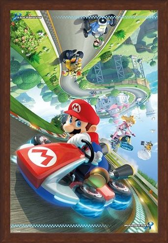 Framed Framed Flip - Mario Kart 8
