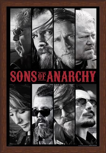 Framed Framed Sons of Anarchy Collage - TV Show