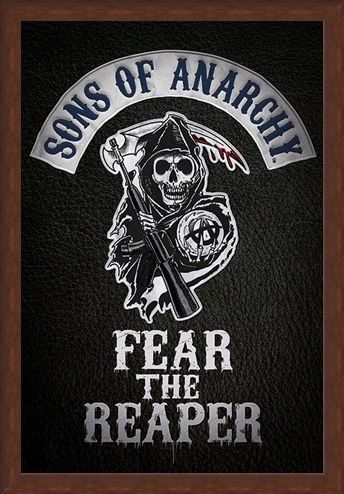 Framed Framed Fear The Reaper - Sons of Anarchy