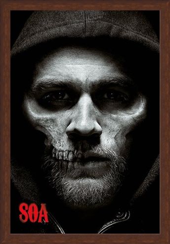Framed Framed Jax Skull - Sons of Anarchy