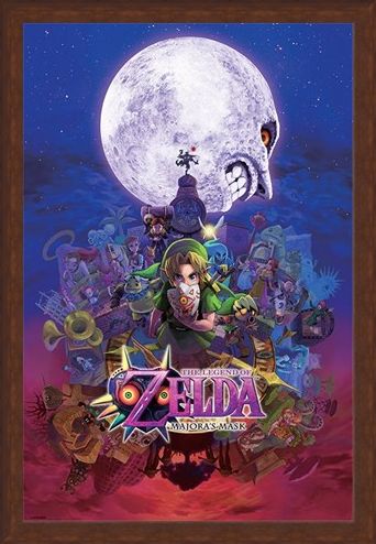 Framed Framed Majora's Mask - The Legend of Zelda