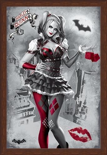 Framed Framed Harley Quinn - Batman Arkham Knight