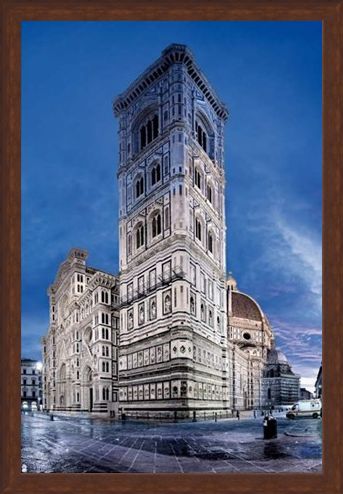 Framed Framed Cattedrale di Santa Maria del Fiore - Florence Cathedral