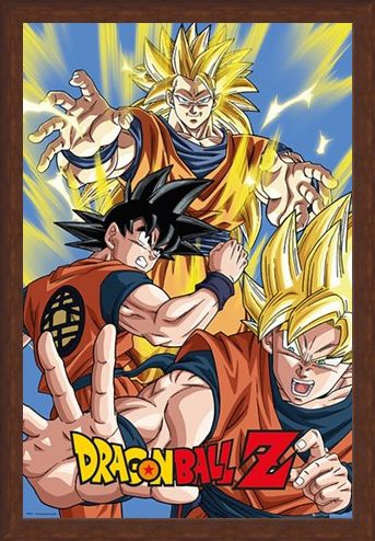 Framed Framed Super Saiyan Goku - Dragon Ball Z