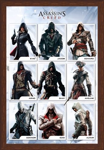 Framed Framed The Brotherhood Evolution - Assassins Creed