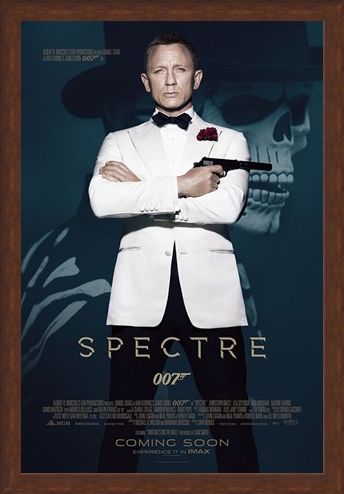 Framed Framed Spectre Skull - James Bond
