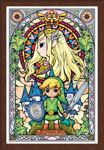 Framed Framed Holy Hyrule - The Legend Of Zelda