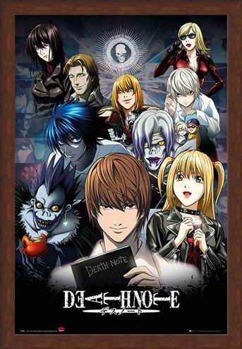 Framed Framed The Shinigami, The Boy, And The Book - Death Note