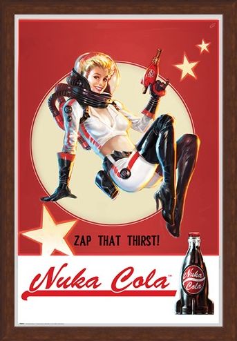 Framed Framed Zap That Thirst Nuka Cola - Fallout 4