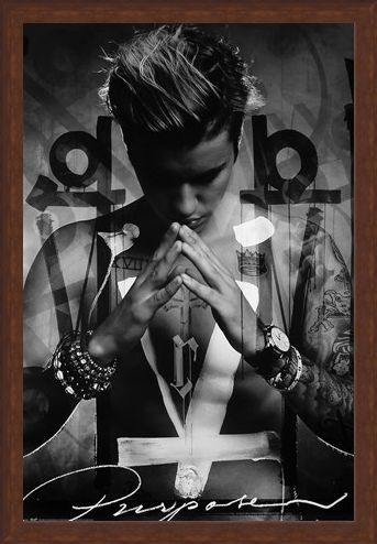 Framed Framed Purpose - Justin Bieber