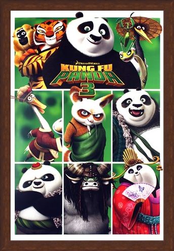 Framed Framed A Martial Arts Masterpiece - Kung Fu Panda 3