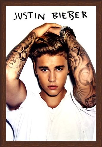 Framed Framed Musical 'Purpose' - Justin Bieber