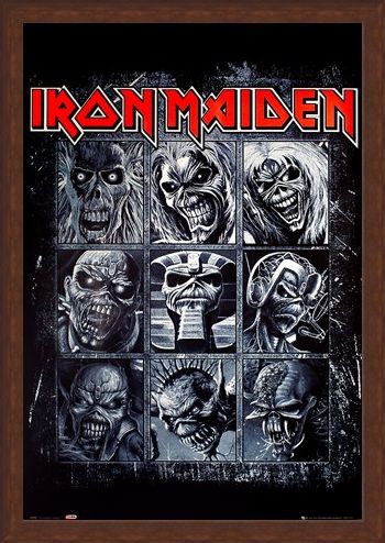 Framed Framed Nine Eddies - Iron Maiden