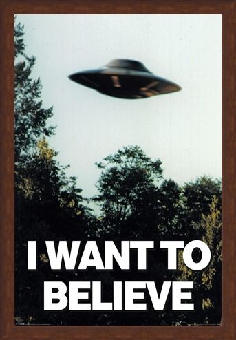 Framed Framed I Want To Believe - The X-Files