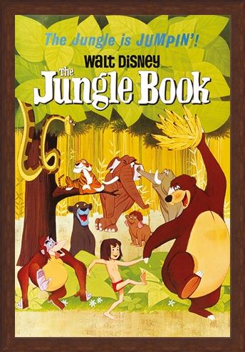 Framed Framed The Jungle Is Jumpin - Walt Disney The Jungle Book