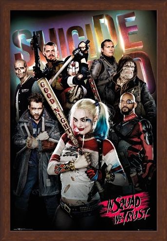 Framed Framed In Squad We Trust - Suicide Squad