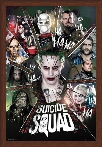 Framed Framed Shattered Circle - Suicide Squad