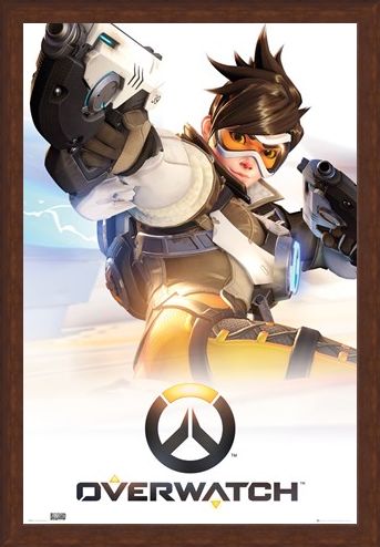 Framed Framed Omnic Crisis Cover Art - Overwatch