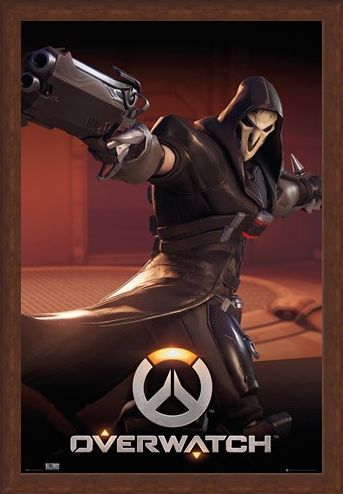 Framed Framed The Reaper - Overwatch