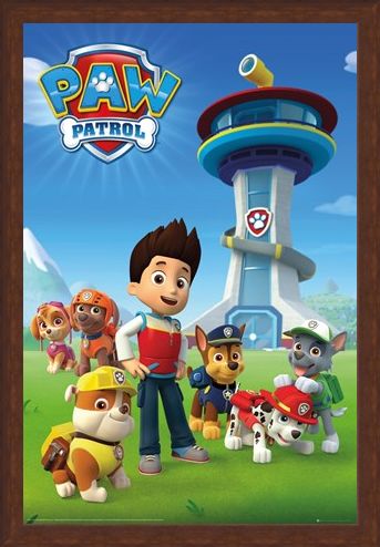Framed Framed A Team Of Puppies - Paw Patrol