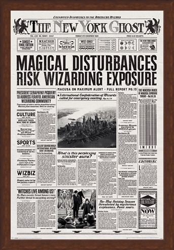 Framed Framed The New York Ghost - Fantastic Beasts