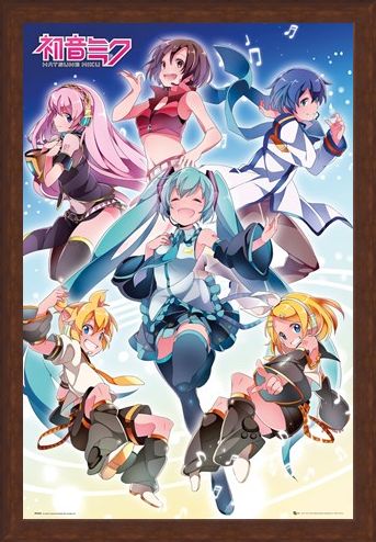 Framed Framed Vocaloid Performance - Hatsune Miku Group