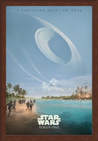 Framed Framed A Rebellion Built On Hope - Star Wars Rogue One