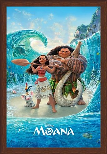 Framed Framed Magical Sea - Disney's Moana