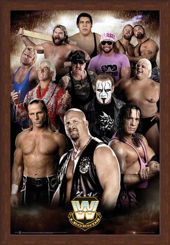 Framed Framed Wrestling Legends - WWE