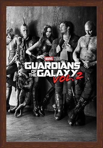 Framed Framed Black and White Teaser - Guardians Of The Galaxy Vol.2