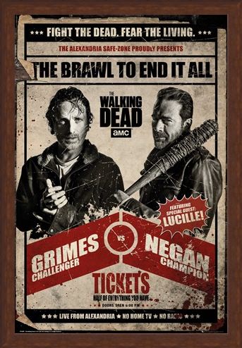 Framed Framed Fight Night - The Walking Dead