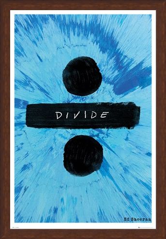 Framed Framed Divide - Ed Sheeran