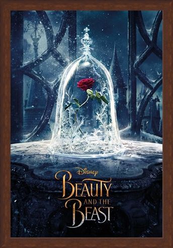 Framed Framed Enchanted Rose - Beauty and the Beast Movie