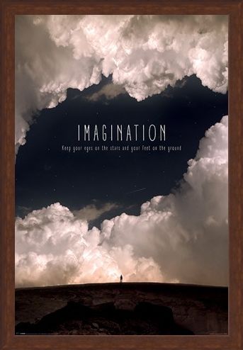 Framed Framed Imagination - Motivational