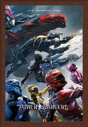 Framed Framed Movie Charge - Power Rangers
