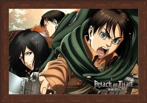 Framed Framed Scouts - Attack On Titan Season 2